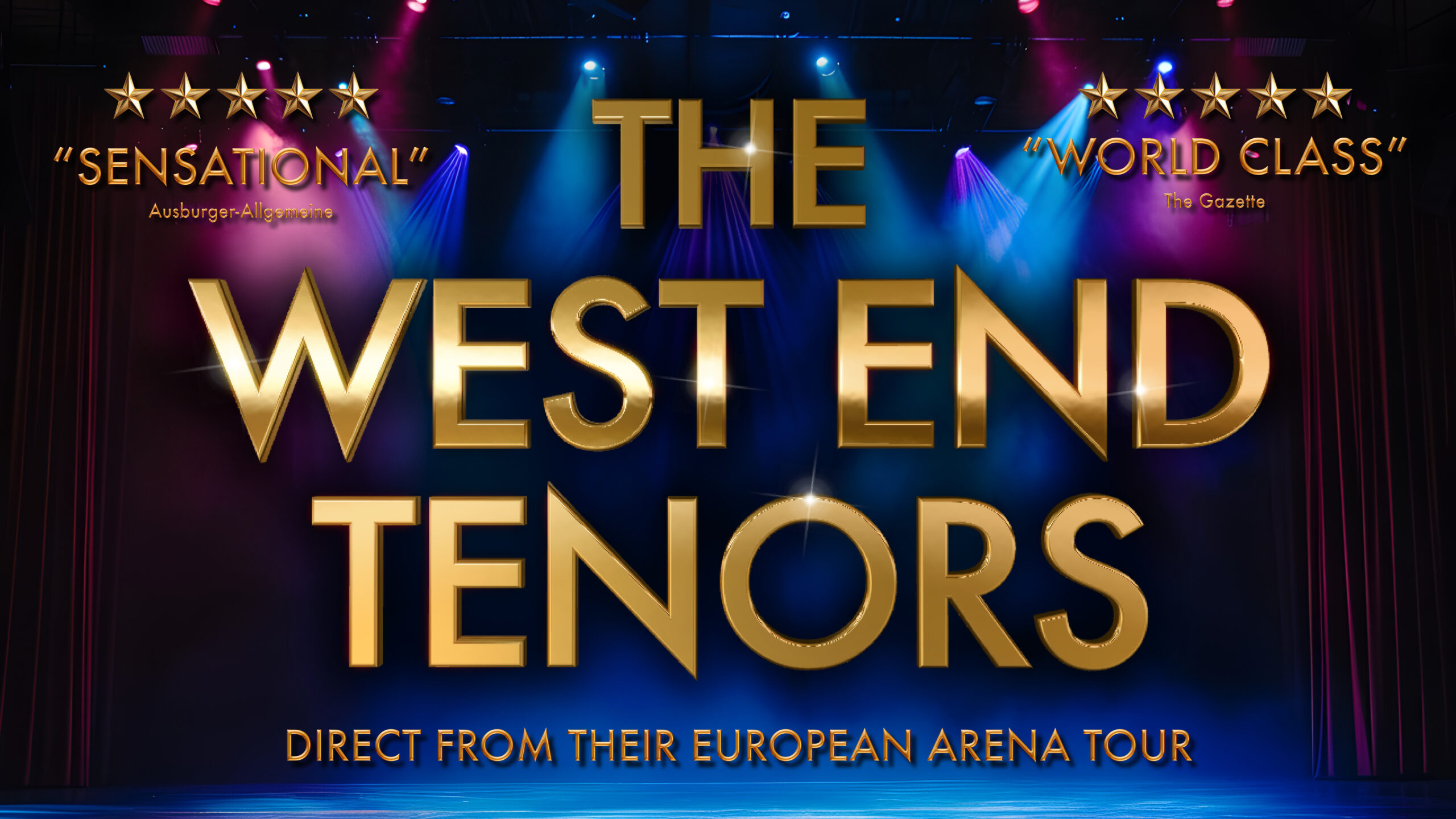 west end tenors poster