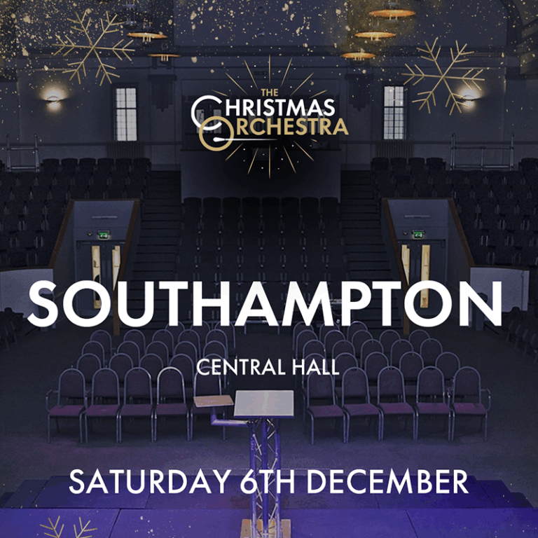 christmas orchestra poster